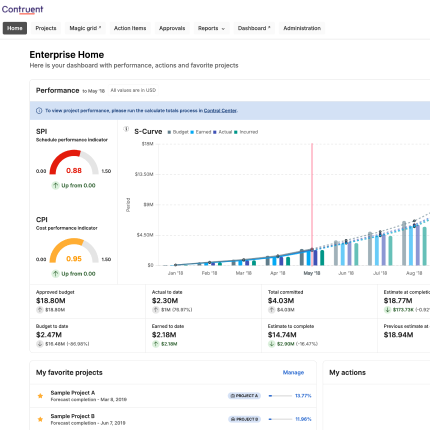 Contruent Enterprise - New homepage